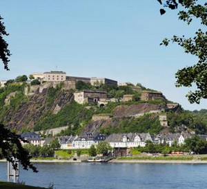 Die Festung Ehrenbreitstein. Foto: GDKE Rheinland-Pfalz / Pfeuffer