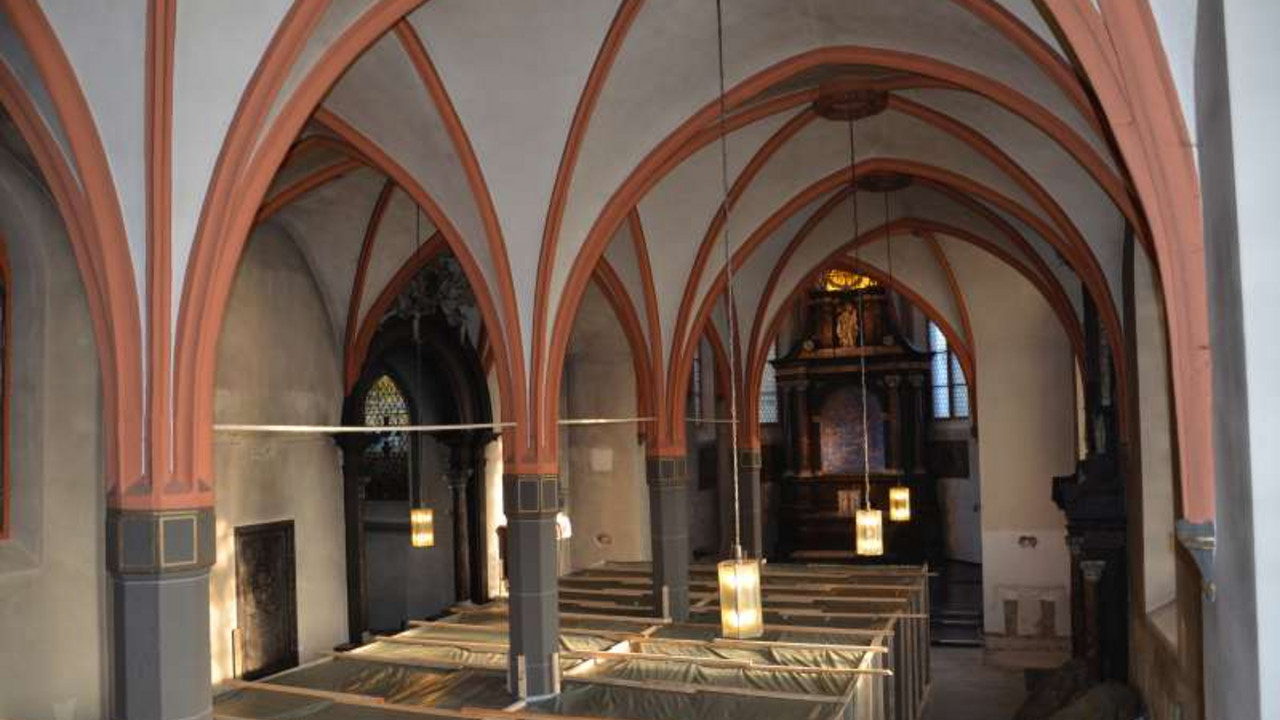 Klosterkirche vor der Restaurierung © Stefan Klöckner, Biebergemünd