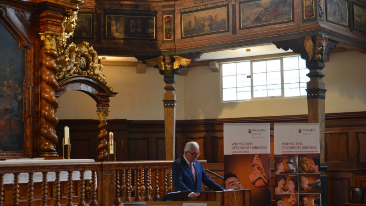 Eröffnung Tag des offenen Denkmals 2022, Innenminister RLP Roger Lewentz © Georg Peter Karn, GDKE, Landesdenkmalpflege 