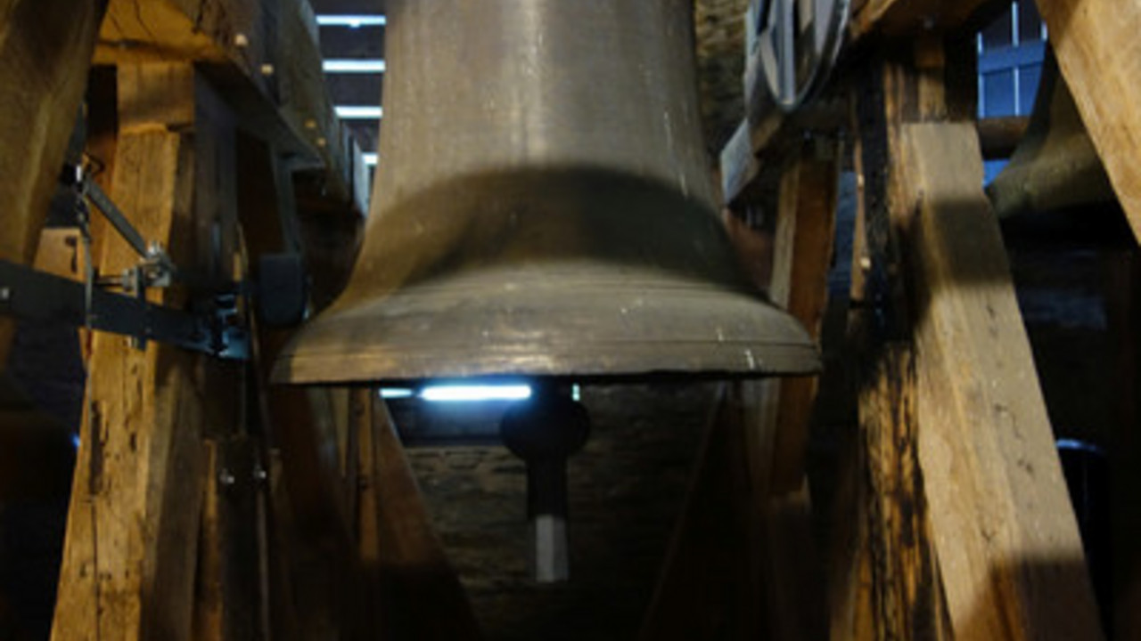 Oberwesel, St. Martin, Glockenstuhl © GDKE, Landesdenkmalpflege, G. P. Karn