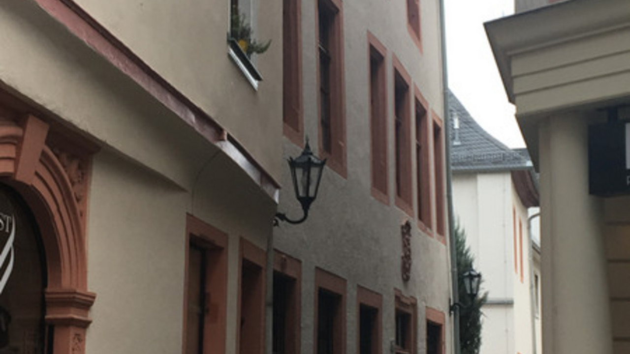 Himmelgasse 1. Im Vordergrund Augustinerstraße 50 © Untere Denkmalschutzbehörde Mainz