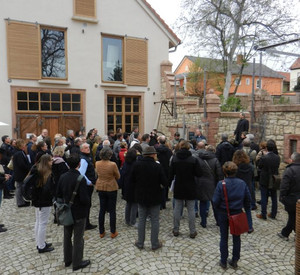 Rundgang durch das Weingut-Restaurant GUT LEBEN am Morstein © Hannelore König Rundgang durch das Weingut-Restaurant GUT LEBEN am Morstein © Hannelore König