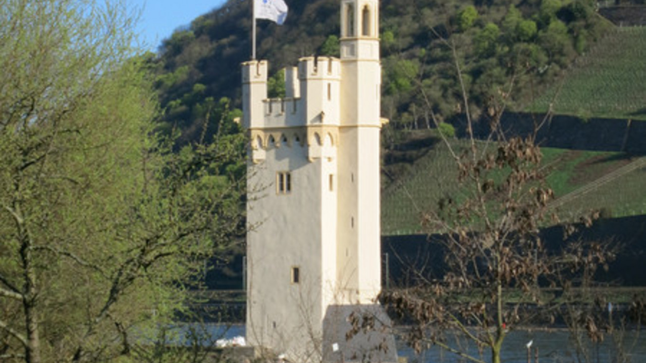 Gesamtansicht des Mäuseturms © GDKE, Landesdenkmalpflege, M. Wenzel Gesamtansicht des Mäuseturms © GDKE, Landesdenkmalpflege, M. Wenzel