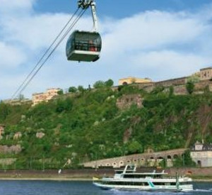 Die Festung Ehrenbreitstein. Foto: GDKE Rheinland-Pfalz / Pfeuffer