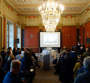 Querbeet-Tagung auf der Villa Ludwigshöhe © GDKE, Landesdenkmalpflege G. P. Karn Querbeet-Tagung auf der Villa Ludwigshöhe © GDKE, Landesdenkmalpflege G. P. Karn