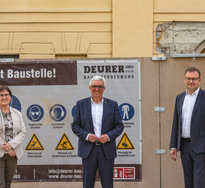 v.l.nr. Generaldirektorin Dr. Heike Otto, Innenminister Roger Lewentz und Prof. Dr. Andreas Schmauder, Direktor Landesmusem Koblenz / Kulturzentrum Festung Ehrenbreitstein. Foto: GDKE / Toni Neumann