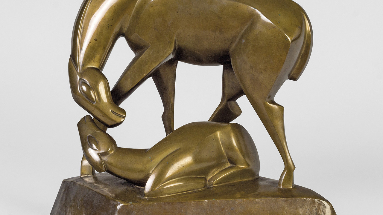 Stute und Fohlen, 1919 ©Sammlung Karl H. Knauf, Berlin, Foto: Günter Ladwig