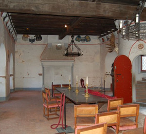 Haus Groß-Rodendorf, Rittersaal vor der Freilegung © GDKE, Landesdenkmalpflege, G. P. Karn