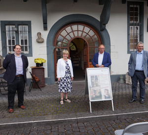 Eröffnung der Ausstellung in Andernach. Foto: GDKE Rheinland-Pfalz Eröffnung der Ausstellung in Andernach. Foto: GDKE Rheinland-Pfalz