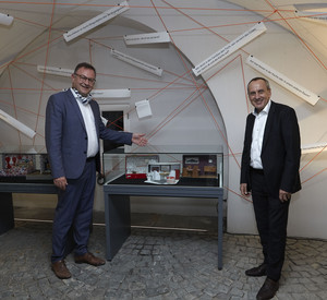 Eröffnung der Ausstellung mit Kulturminister Prof. Dr. Konrad Wolf. Fotos: GDKE Rheinland-Pfalz / Pfeuffer