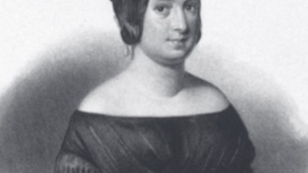 Foto von Adelheid von Stolterfoth nach einem Stich von 1830