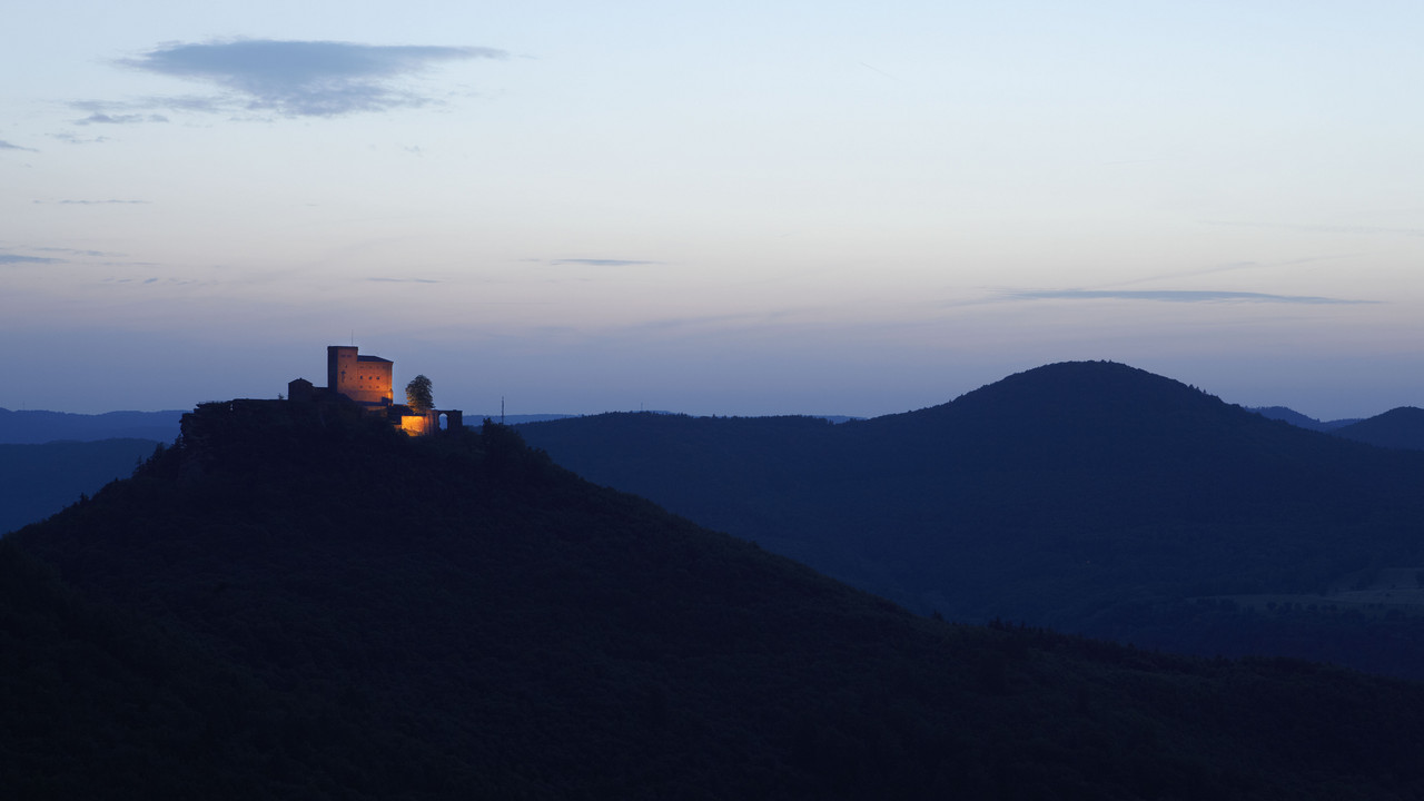 Burg Trifels in Annweiler. Foto: GDKE Rheinland-Pfalz / Pfeuffer