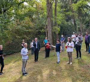Begutachtung des Denkmalfriedhofs als Teil des Alten jüdischen Friedhof Mainz © GDKE, Steffen Fuchs Begutachtung des Denkmalfriedhofs als Teil des Alten jüdischen Friedhof Mainz © GDKE, Steffen Fuchs