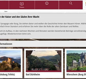 Ansicht Web-App  GDKE © GDKE